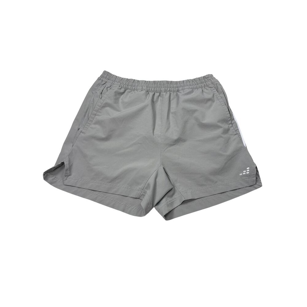 bcg running shorts. Mens, gray with mesh lining. Size L. athletic, workout